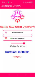 AM TUNNEL LITE VPN APK screenshot 1