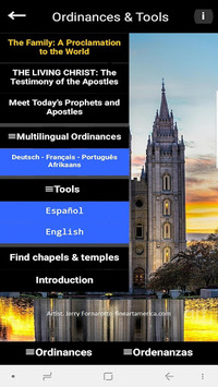 LDS Ordinances & Tools APK screenshot 1