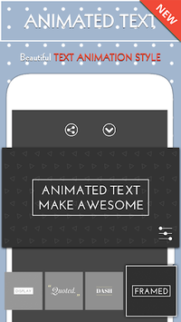 Animated Text – Text Animation Maker APK screenshot 1