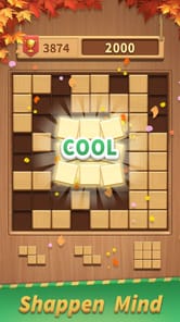 Block Puzzle - Wood Blast APK screenshot 1