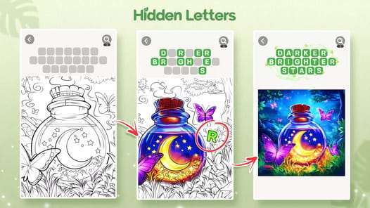 Hidden Letters APK screenshot 1