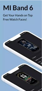 Mi Band 6 Watch Faces APK screenshot 1
