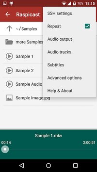 Raspicast APK screenshot 1