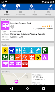 WikiCamps Australia APK screenshot 1