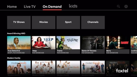 Foxtel APK screenshot 1