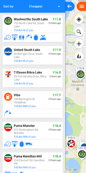 Fuel Map Australia APK screenshot 1 Fuel Map Australia APK screenshot 1
