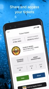 Ticketek AU APK screenshot 1