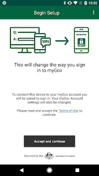 myGov Access - code creator APK screenshot 1
