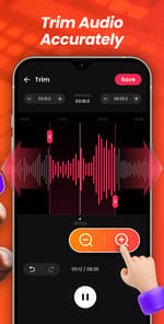 Audio Editor, MP3 Cutter APK screenshot 1