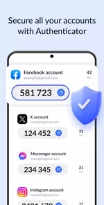 Authenticator App - SafeAuth APK screenshot 1