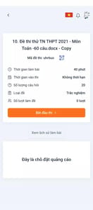Azota Student APK screenshot 1