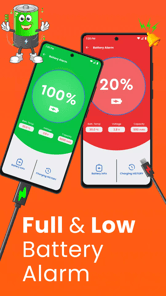 Full Battery 100% Alarm APK screenshot 1