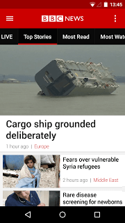 Bbc News APK screenshot 1