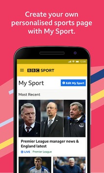 BBC Sport APK screenshot 1