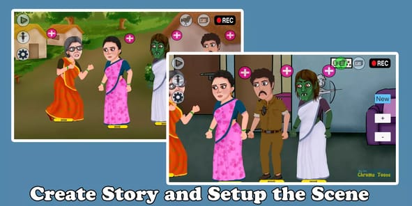 Chroma Toons - Make Animation APK screenshot 1