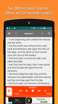 King James Bible - KJV Offline Free Holy Bible APK screenshot 1 King James Bible - KJV Offline Free Holy Bible APK screenshot 1