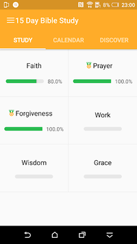 Bible Study - Study The Bible By Topic APK screenshot 1