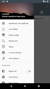 La Sainte Bible , French Bible APK screenshot 1 La Sainte Bible , French Bible APK screenshot 1