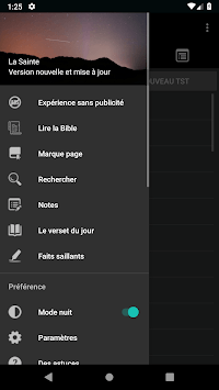 La Sainte Bible , French Bible APK screenshot 1 La Sainte Bible , French Bible APK screenshot 1