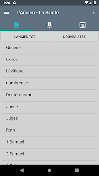 La Sainte Bible , French Bible APK screenshot 1 La Sainte Bible , French Bible APK screenshot 1
