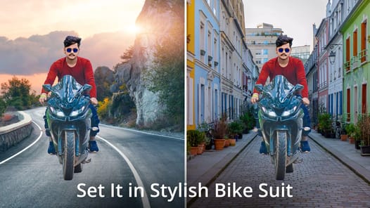 Man Bike Rider APK screenshot 1