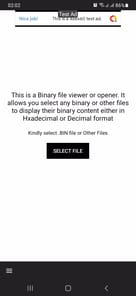 Bin File Opener & Viewer APK screenshot 1