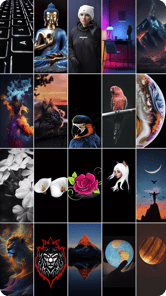 Black Wallpapers HD Live Dark APK screenshot 1