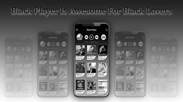 Black Player APK screenshot 1 Black Player APK screenshot 1