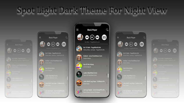 Black Player APK screenshot 1 Black Player APK screenshot 1