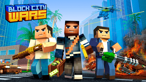 Block City Wars: Pixel Shooter with Battle Royale APK screenshot 1