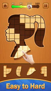 Wooden Block Jigsaw Puzzle APK screenshot 1