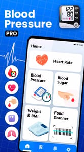 Blood Pressure App Pro APK screenshot 1