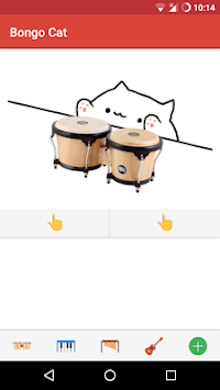 Bongo Cat - Musical Instruments APK screenshot 1 Bongo Cat - Musical Instruments APK screenshot 1