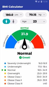 BMI Calculator APK screenshot 1
