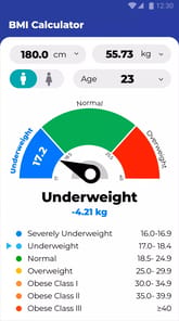 BMI Calculator APK screenshot 1