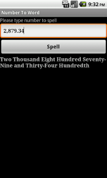 Spell Numbers APK screenshot 1