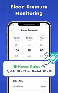 Blood Sugar Care: BP Monitor APK screenshot 1