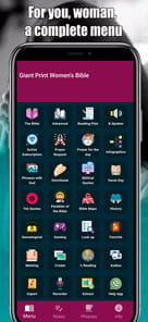 Giant Print Women Bible APK screenshot 1