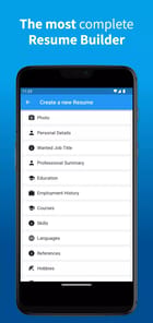 Easy Resume PDF APK screenshot 1