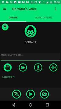 Narrator's Voice APK screenshot 1