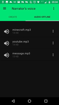 Narrator's Voice APK screenshot 1