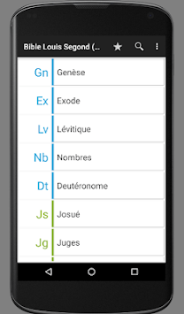 French Louis Segond Bible LSG APK screenshot 1
