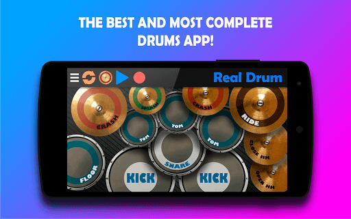Real Drum - The Best Drum Pads Simulator APK screenshot 1