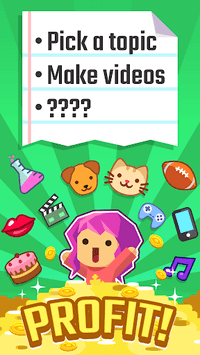 Vlogger Go Viral - Tuber Game APK screenshot 1