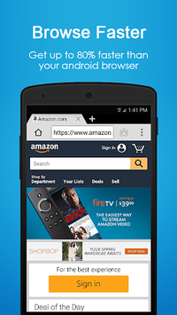 Browser 4G APK screenshot 1