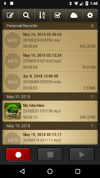 Voice Record Pro APK screenshot 1