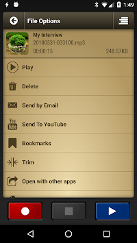 Voice Record Pro APK screenshot 1