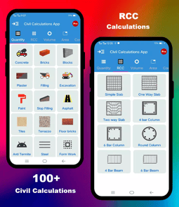 Civil Calculation App APK screenshot 1
