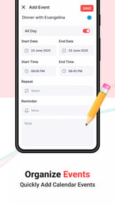 Calendar APK screenshot 1