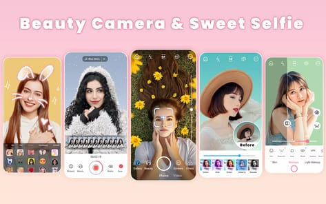 Beauty Camera - Sweet Camera APK screenshot 1